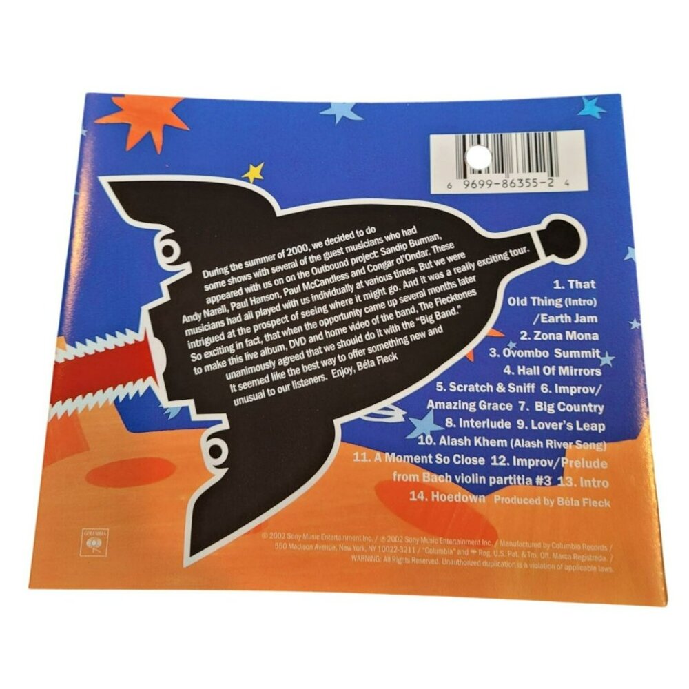Live At The Quick CD Bela Fleck & The Flecktones Music 37466cd - Picture 2 of 2